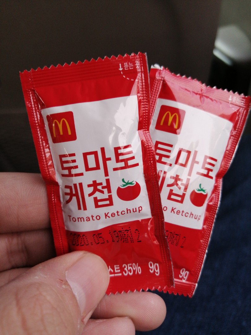 South Korea McDonald's ketchup, Food & Drinks, Local Eats on Carousell
