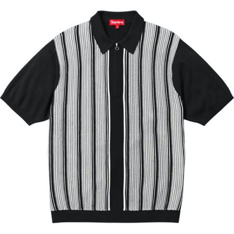 Supreme half online zip polo
