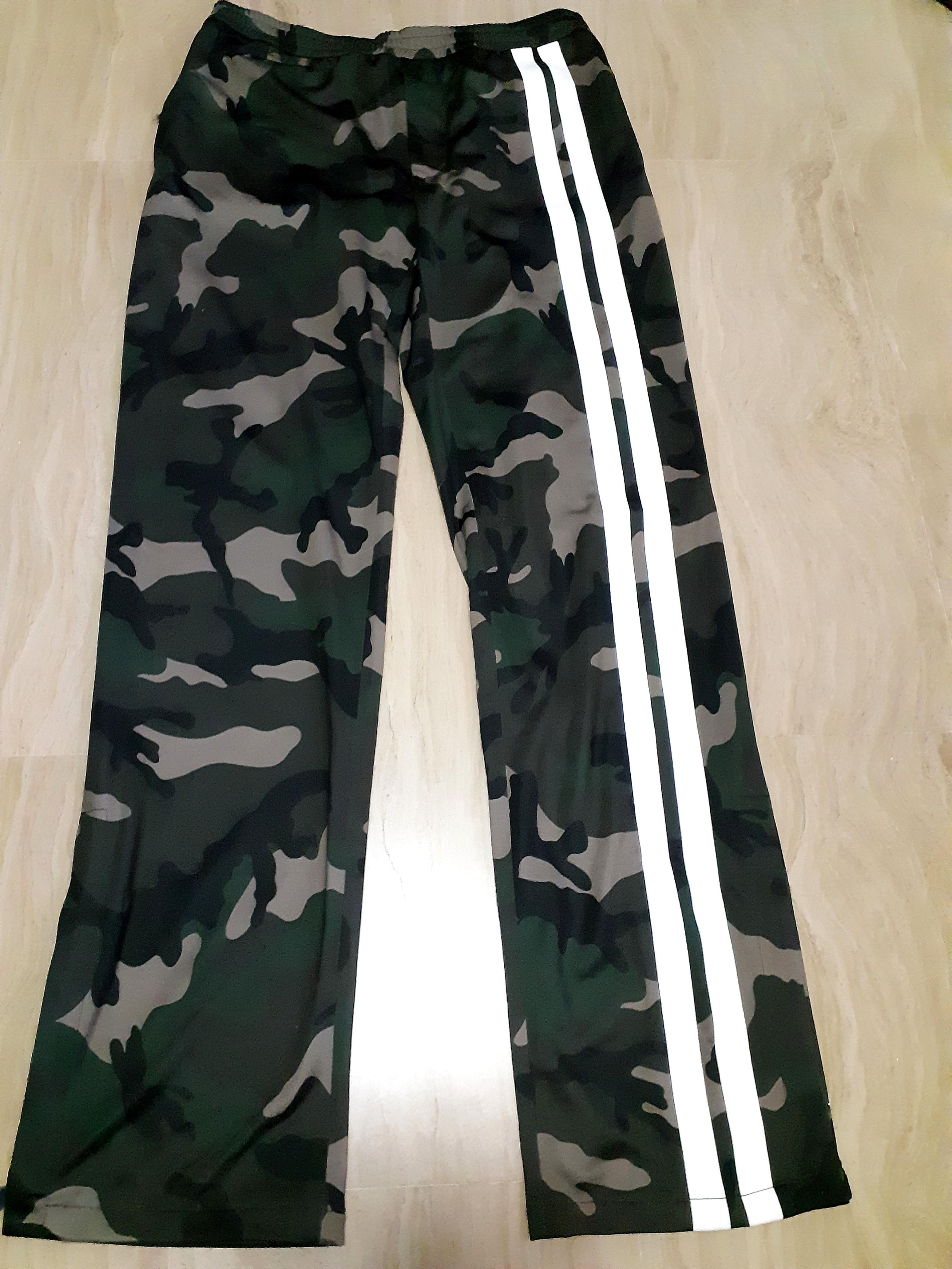 Valentino camo pants reflective stripe Luxury Apparel on Carousell