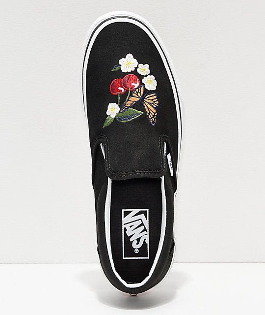 Vans Slip On Checker Floral Women s Fashion Footwear