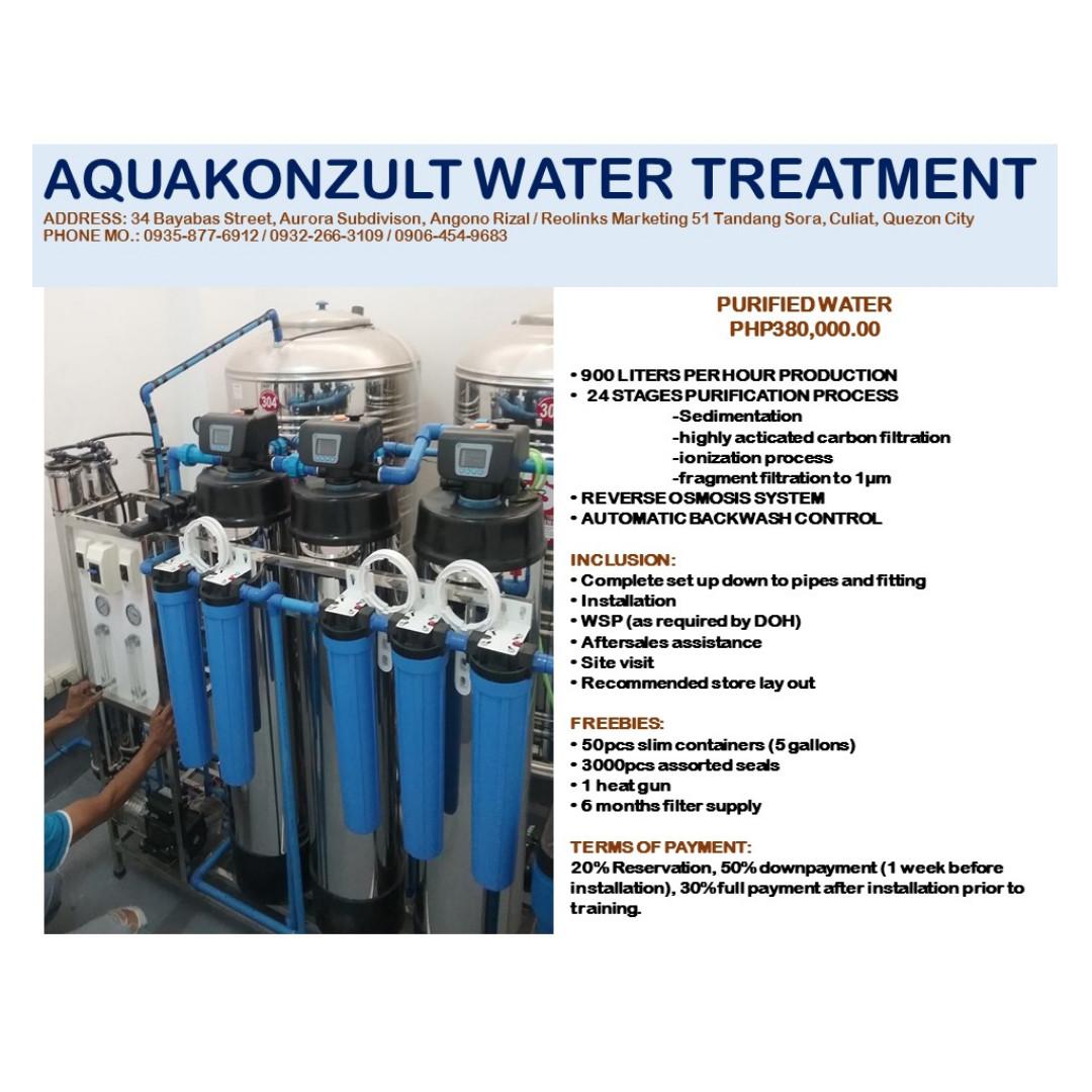 Water Refilling Station Packages, Food & Drinks, Local Eats on Carousell