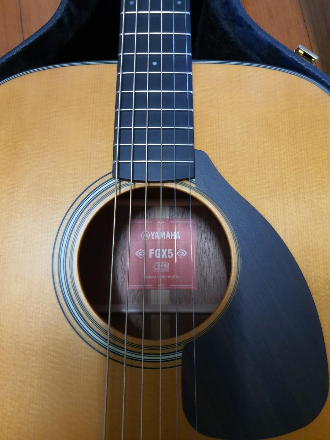 Yamaha Red Label FGX5, Hobbies & Toys, Music & Media, Musical ...