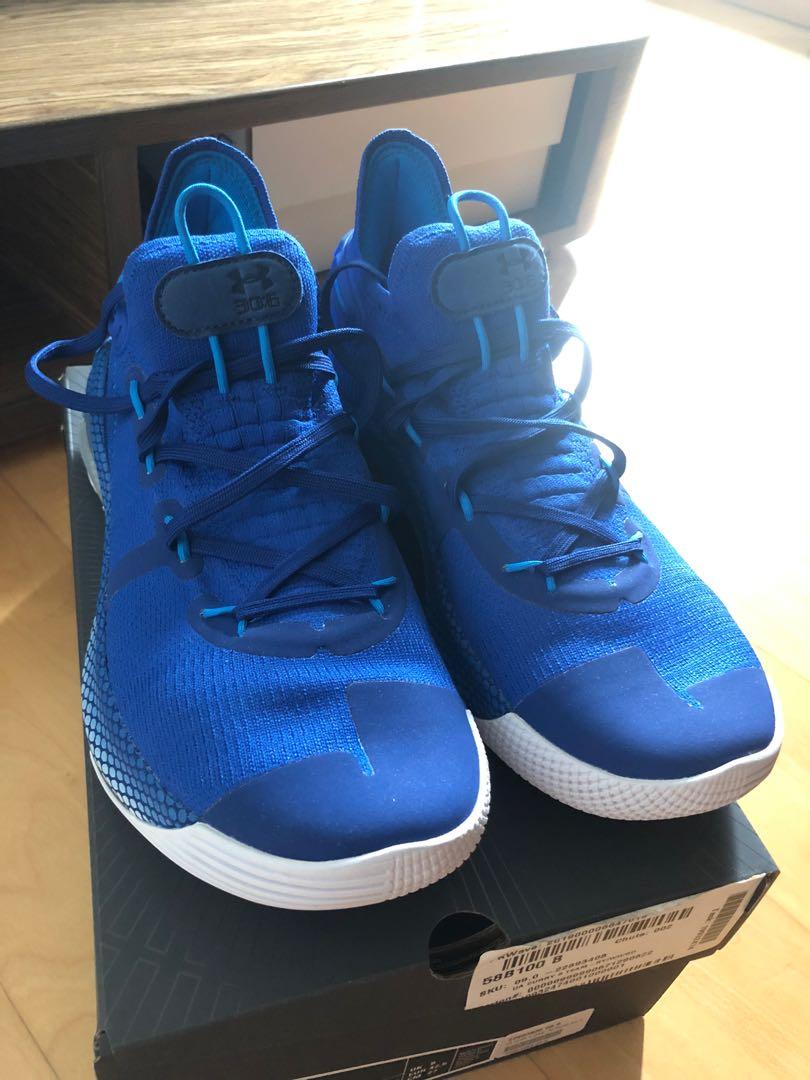 100 New Under Armour Curry 6 Team Blue US9 Carousell