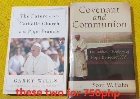 Pope Razinger and Pope Francis (Roman Catholic Theology, Bible, Christianity, Church History)
