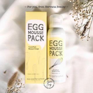 TOO COOL FOR SCHOOL EGG MOUSSE PACK 100ML [100% NEW]