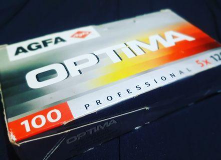 Agfa Optima 100 Expired 120 Color negative Film