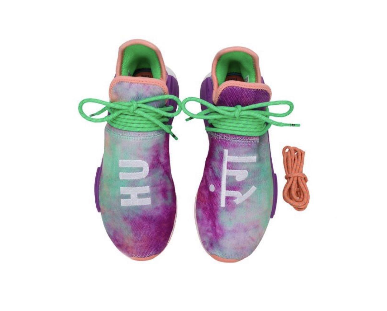 Adidas PW HU Holi NMD Chalk Coral US 12 Men s Fashion