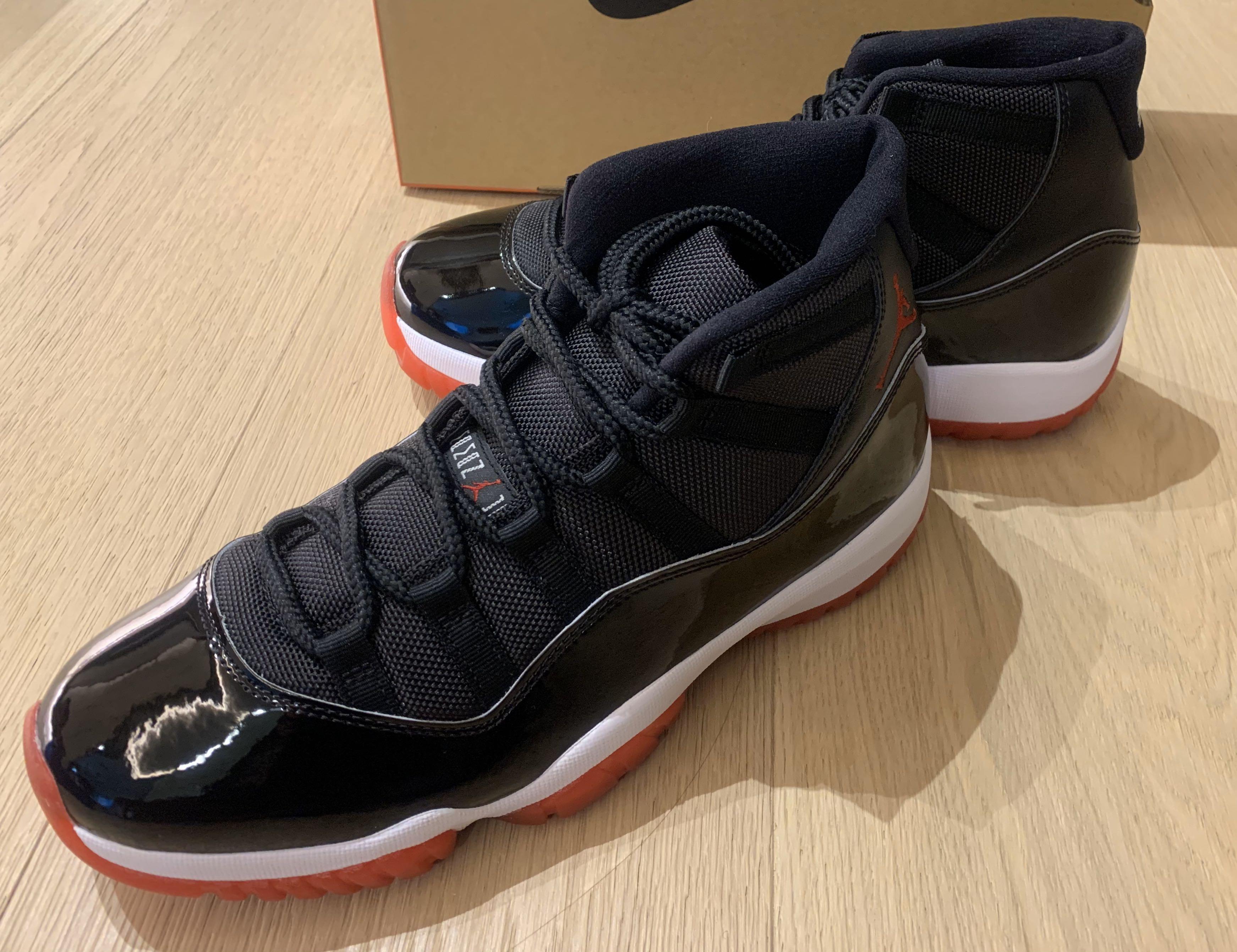 Aj11 black red top