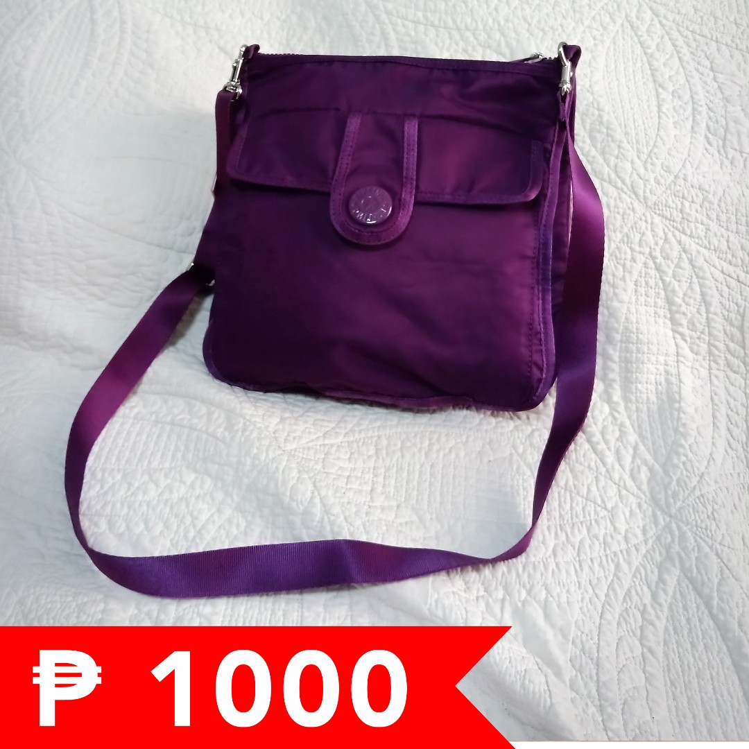 shoulder bag purple