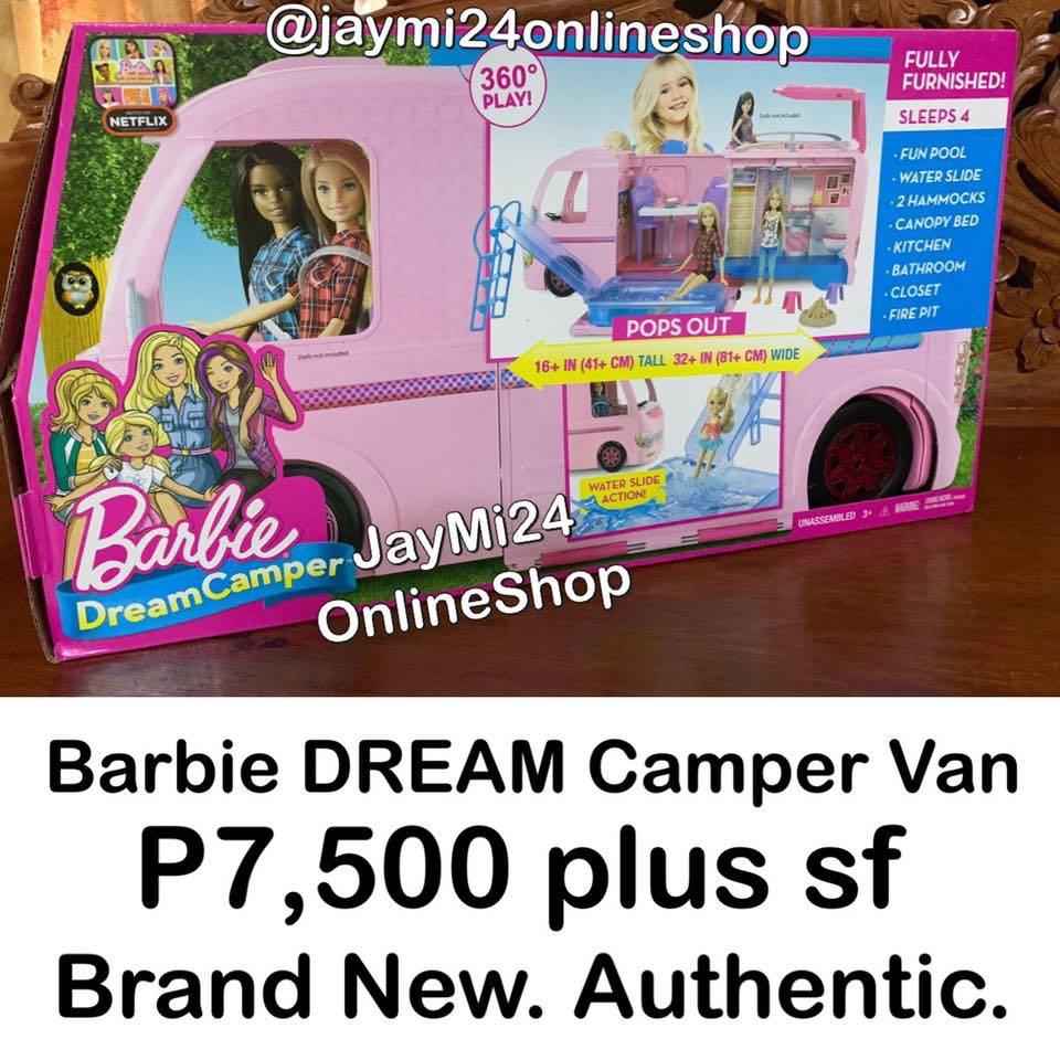 Barbie Dream Camper Van Pop Up Camper Van, Hobbies & Toys, Toys & Games on Carousell