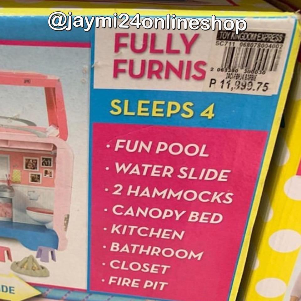 Barbie Dream Camper Van Pop Up Camper Van, Hobbies & Toys, Toys & Games on Carousell