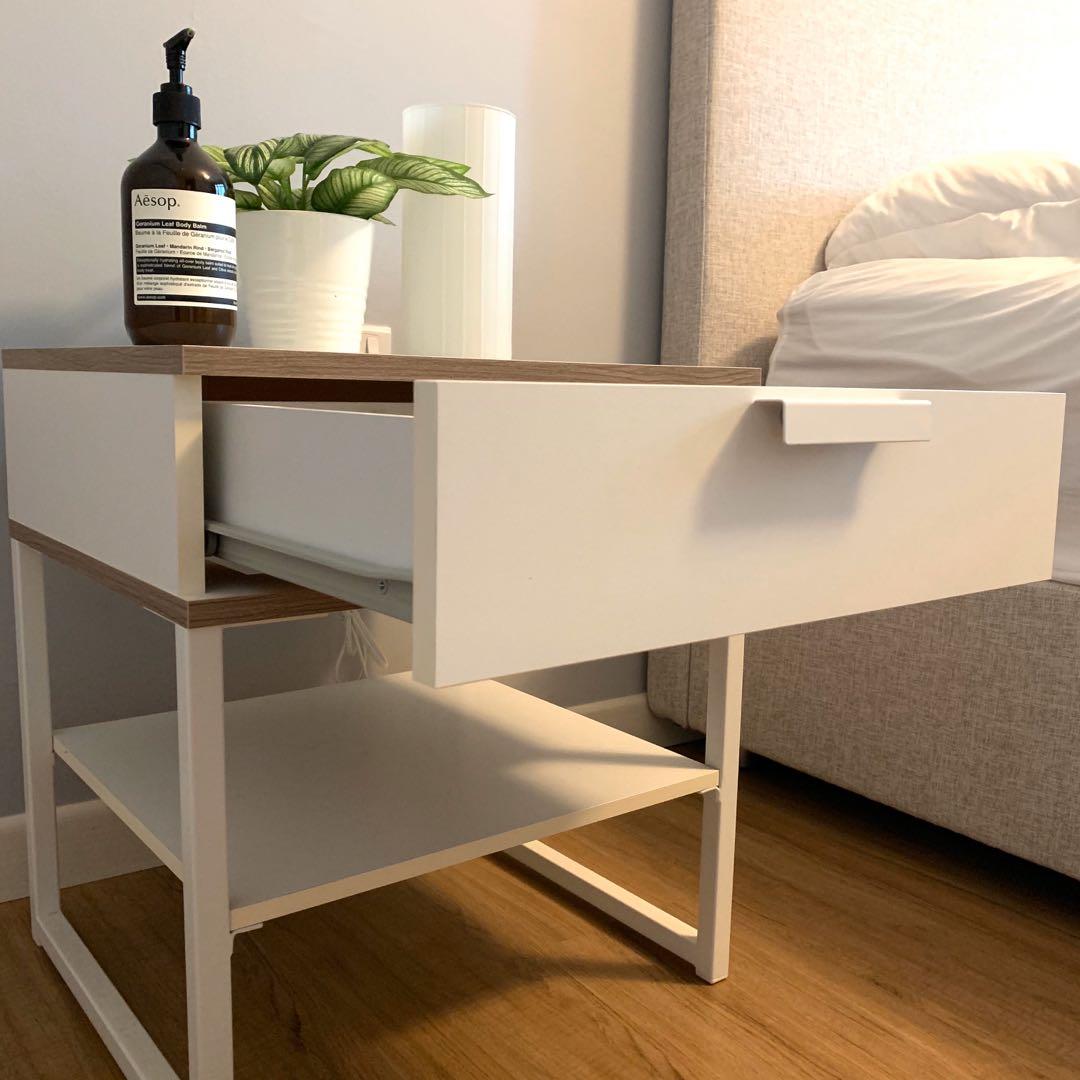 Bedside Table (x2), Furniture & Home Living, Furniture, Tables & Sets