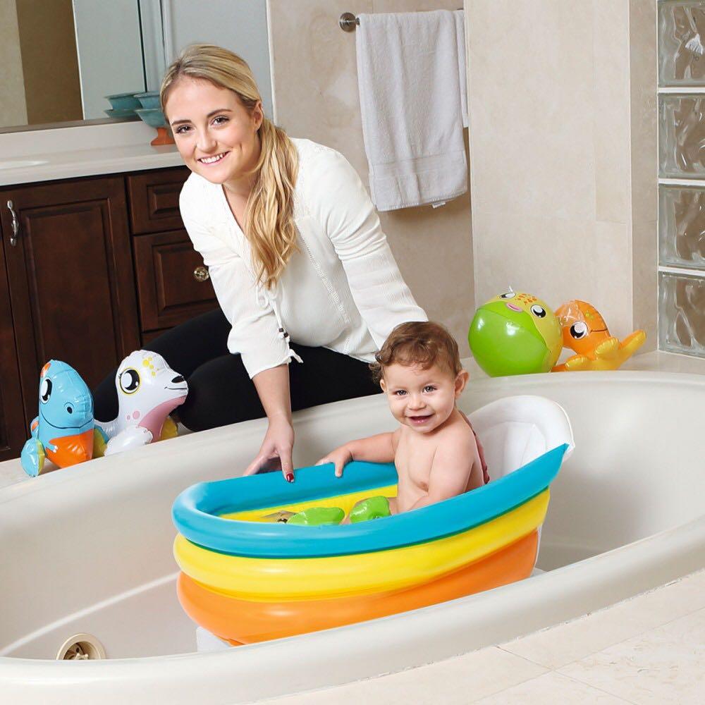 Bestway intex inflatable Baby playing Bath Tub, Babies & Kids, Bathing