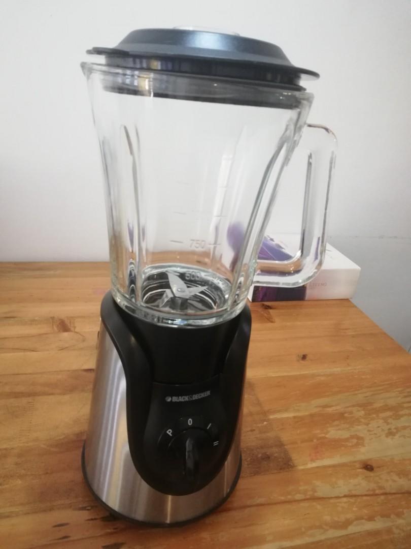 Black & Decker Glass Blender with Grinder and Mincer, TV & Home