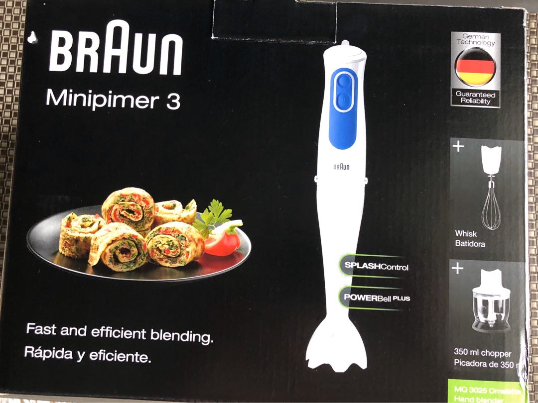 Brand new Braun handheld blender, TV & Home Appliances, Kitchen