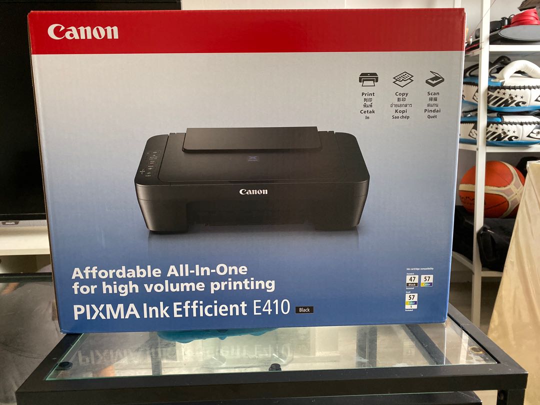 Brand New Canon Pixma Ink Efficient E410 Computers Tech Printers Scanners Copiers On Carousell