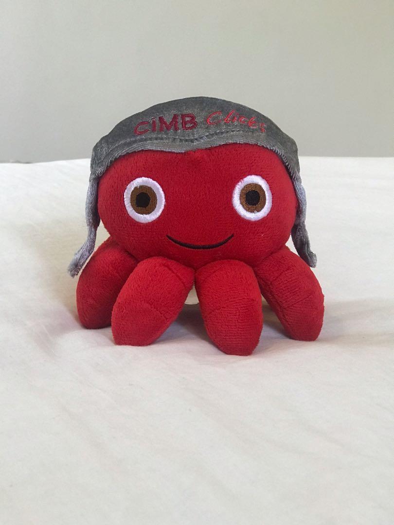 Cimb octopus soft toy 2019 sales