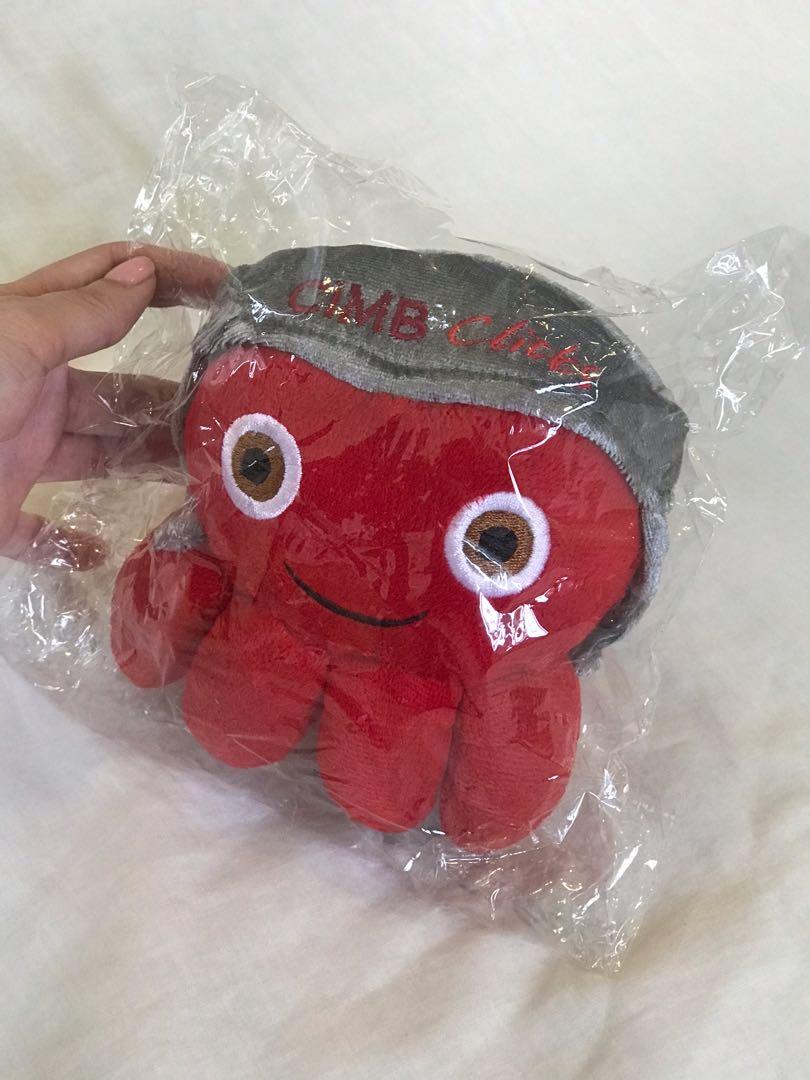 Cimb octopus soft discount toy 2019