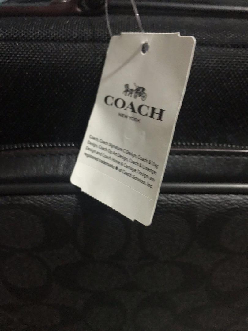 ORIGINAL Coach carry on trolley luggage bag COACH F73169, Luxury, Bags ...