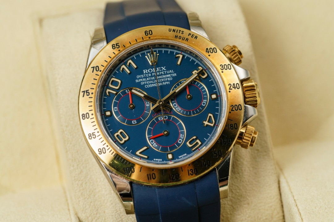 Rolex daytona blue racing dial online