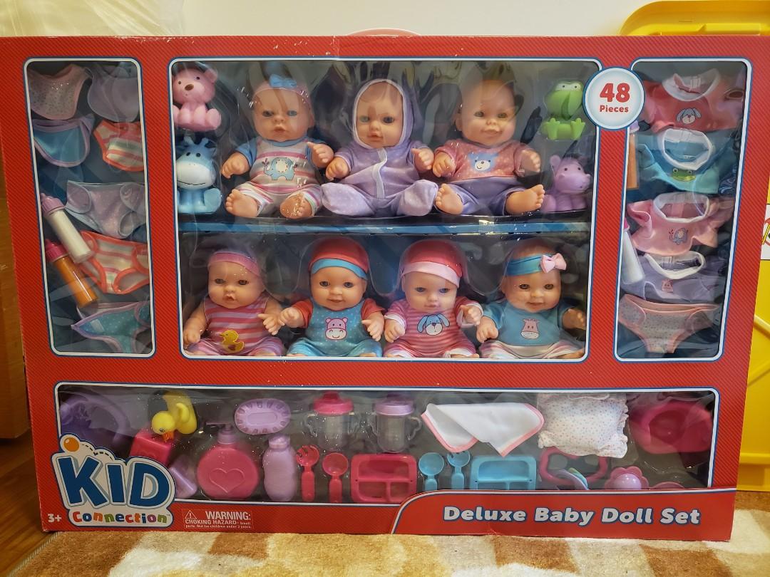 Deluxe baby doll sale set kid connection