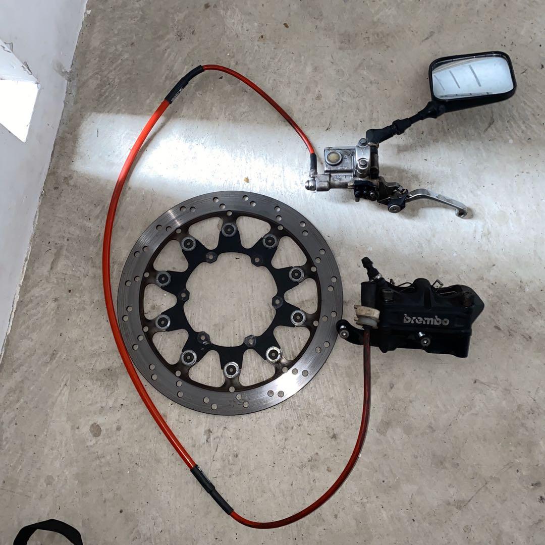 Drz400sm brembo brake, Motorcycles, Motorcycle Accessories on Carousell