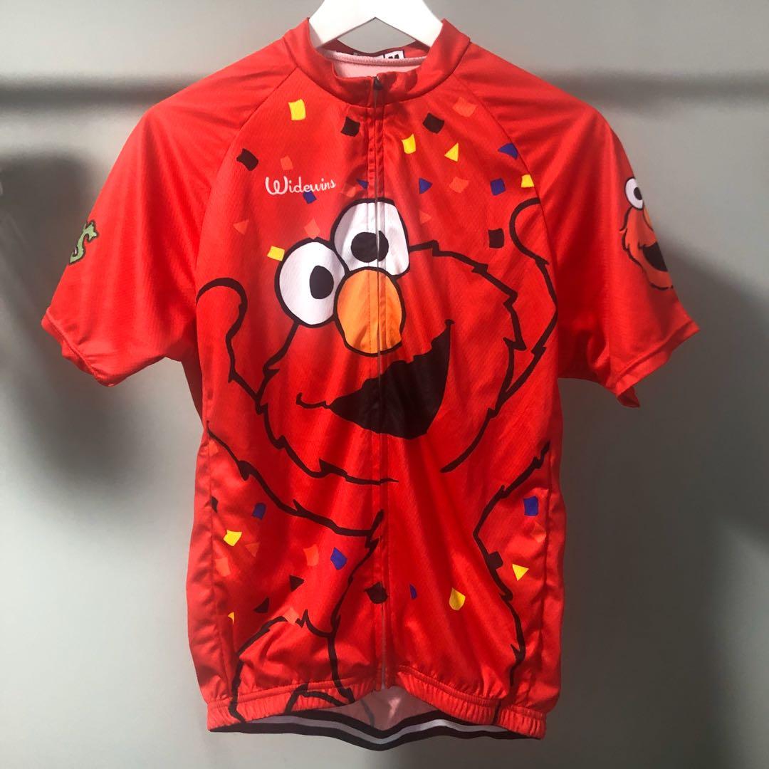 Elmo cycling jersey deals