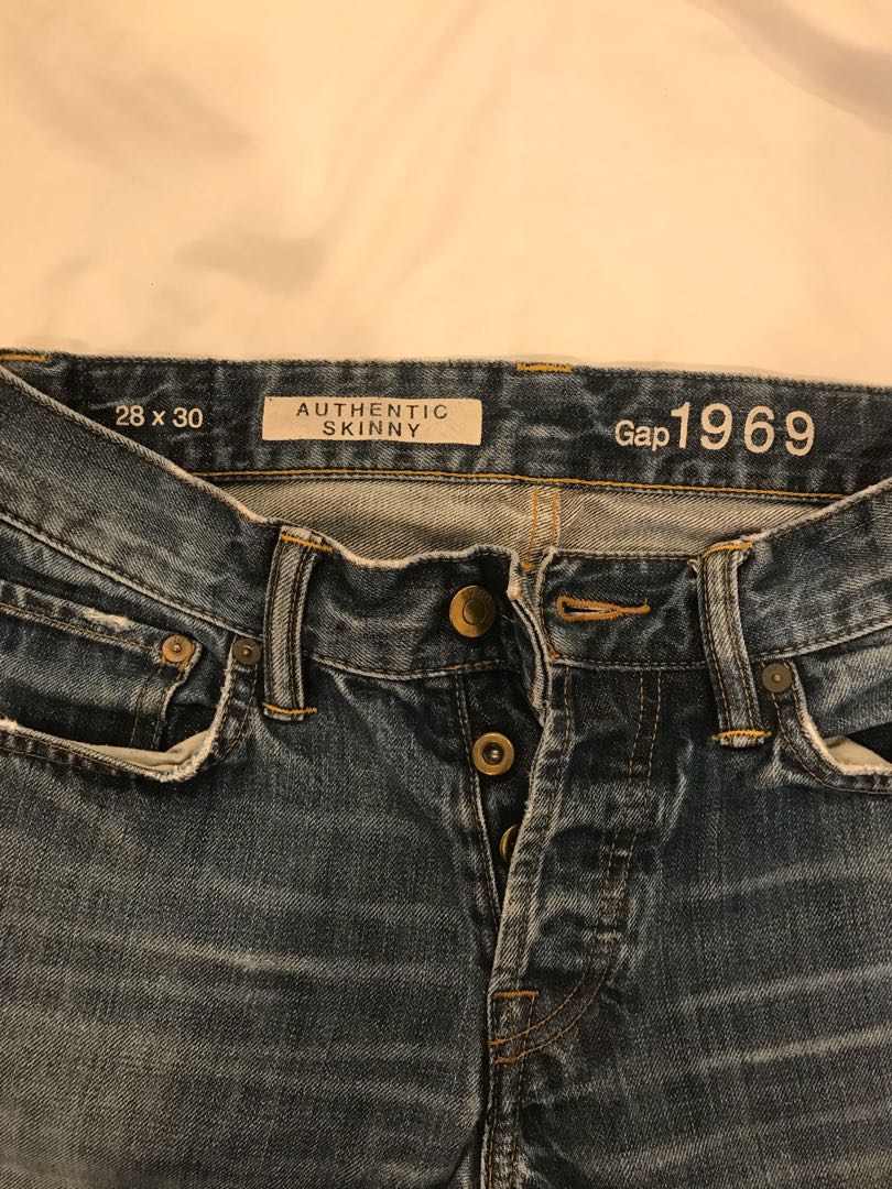 GAP 1969 Jeans, Men's Fashion, Bottoms, Jeans on Carousell