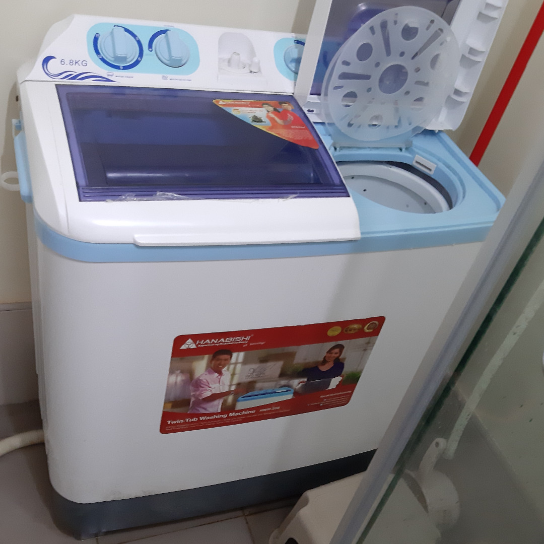 Hanabishi Washing Machine (HWM 268), TV & Home Appliances, Washing