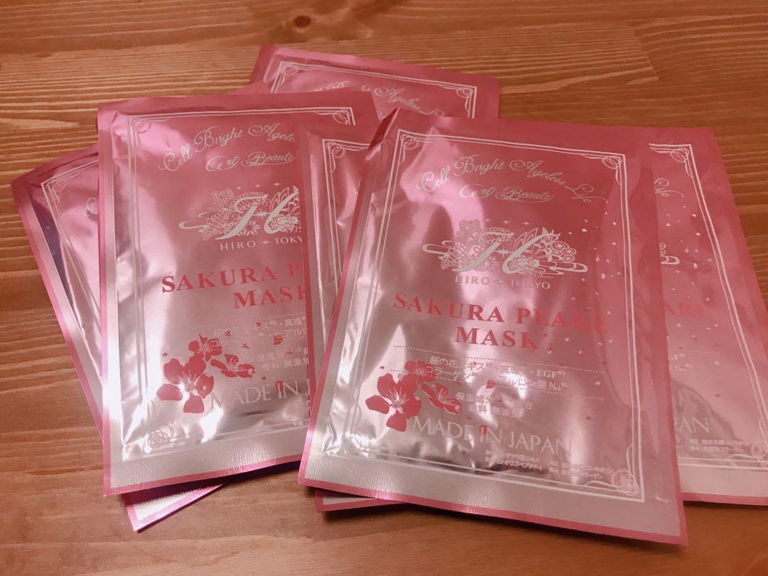 HIRO TOKYO SAKURA PEARL MASK 10枚入り3箱 HIRO TOKYO SAKURA PEARL MASK 10枚入り3箱