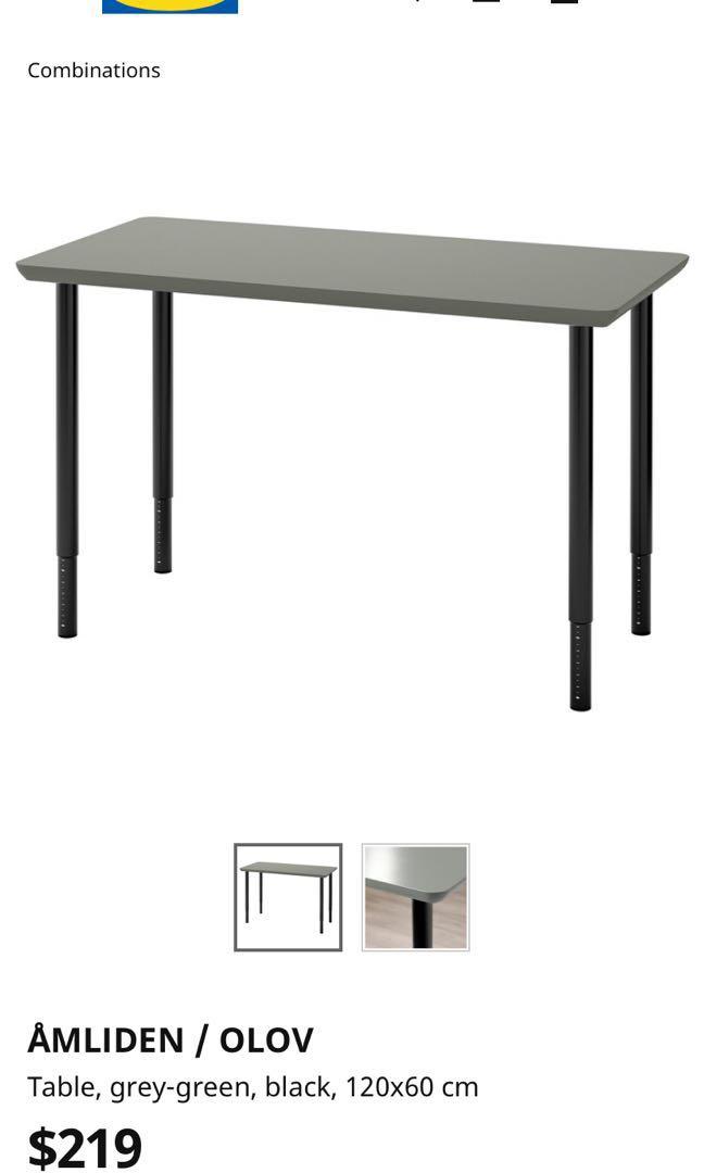 Ikea amliden shop table top