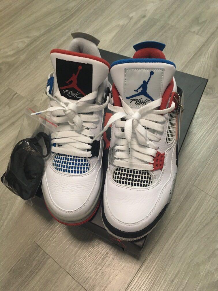 Jordan retro 4 knicks sales