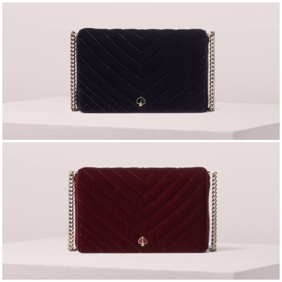 Kate spade amelia chain wallet deals