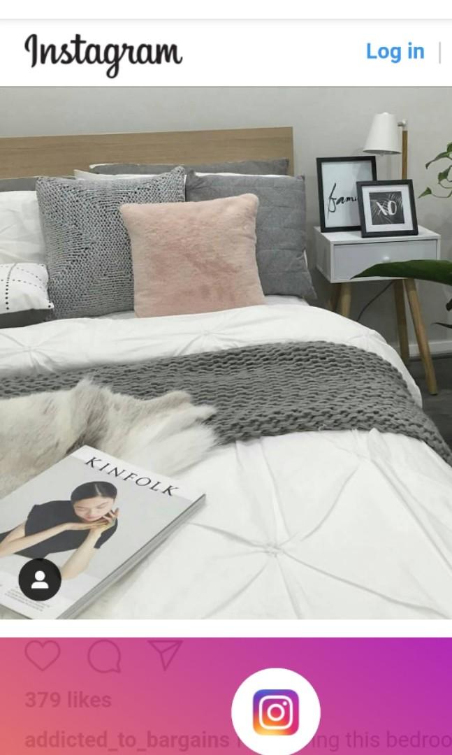 Log 2025 pillow kmart