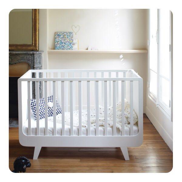 light grey cribs