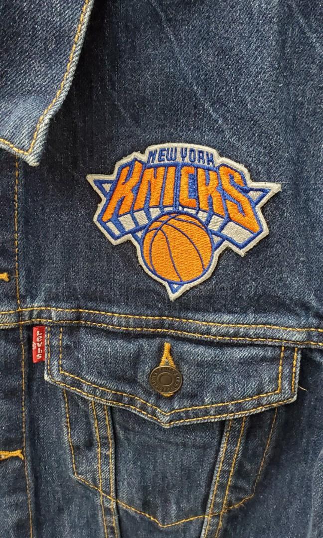 New york knicks denim top jacket