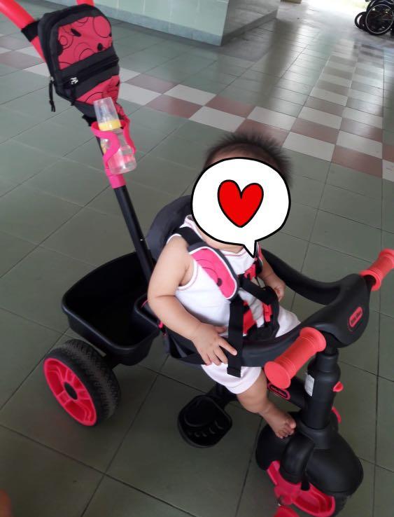 little tikes neon pink trike