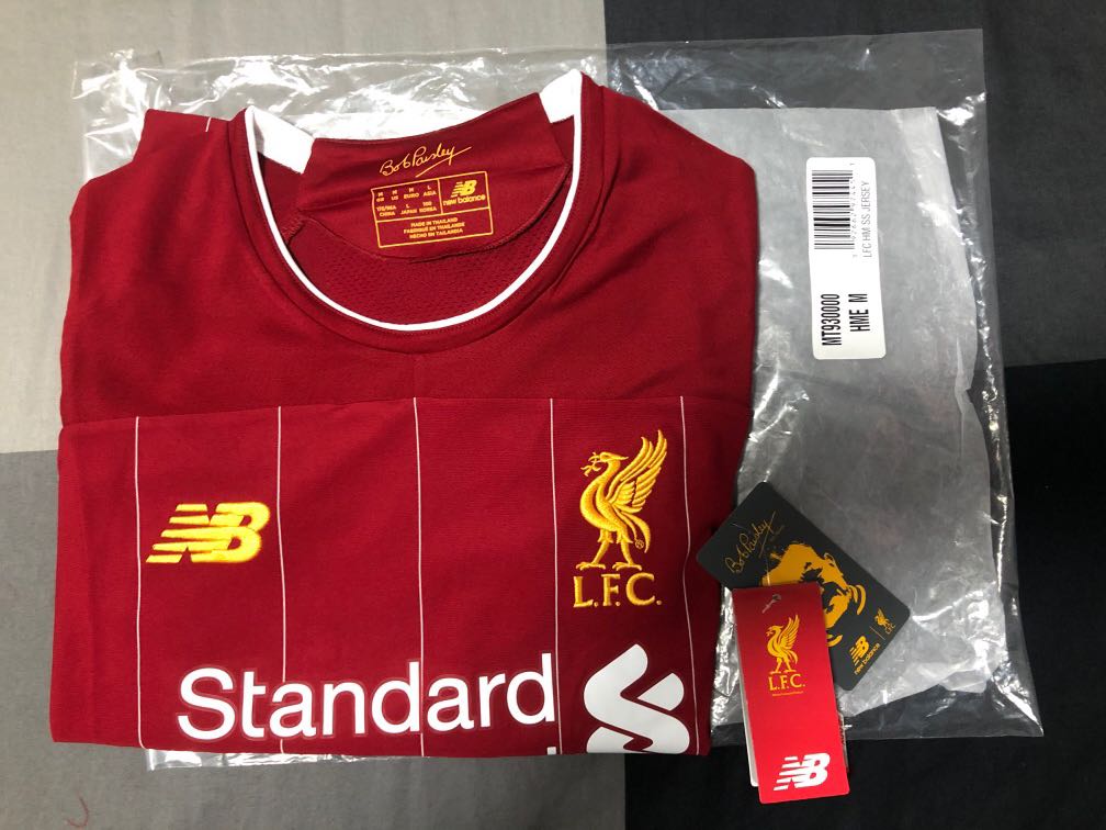Liverpool Home SS Jersey size M Men s Fashion Activewear on Carousell