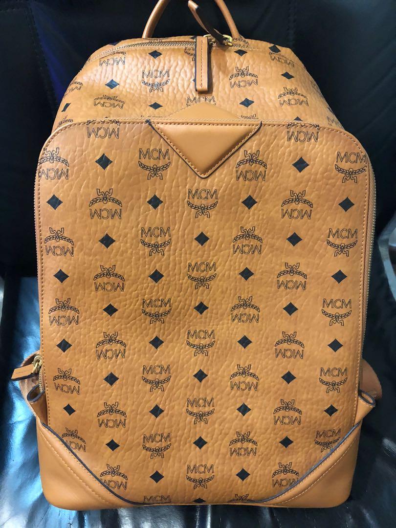 Mcm duke top backpack
