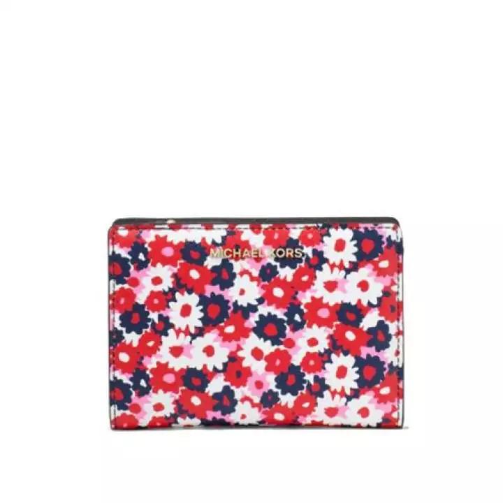 Michael kors carnation wallet deals