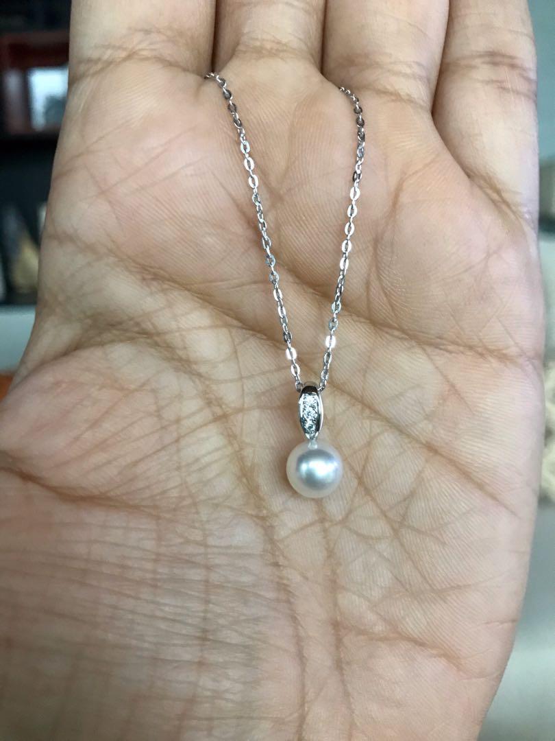 Mikimoto single pearl pendant outlet