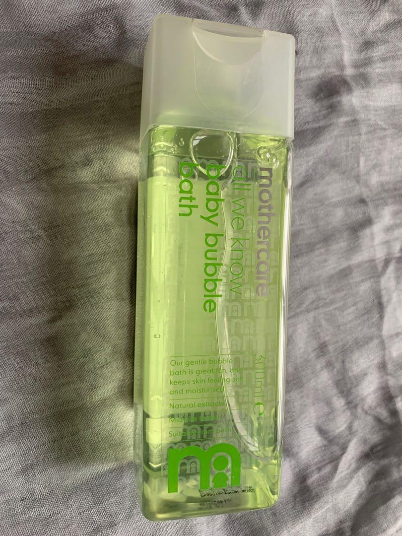 mothercare bubble bath