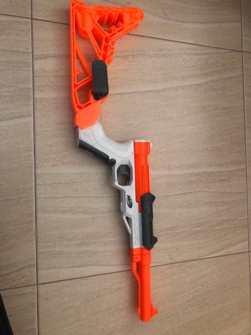 Nerf Sharpfire (Category: Action & Battle Toys) located in Singapore. Submitted by userpassexpress (Listing ID 266488644, Image 1). Description: Nerf sharp fire used .
