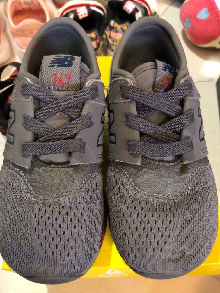 toddler grey new balance shoes
