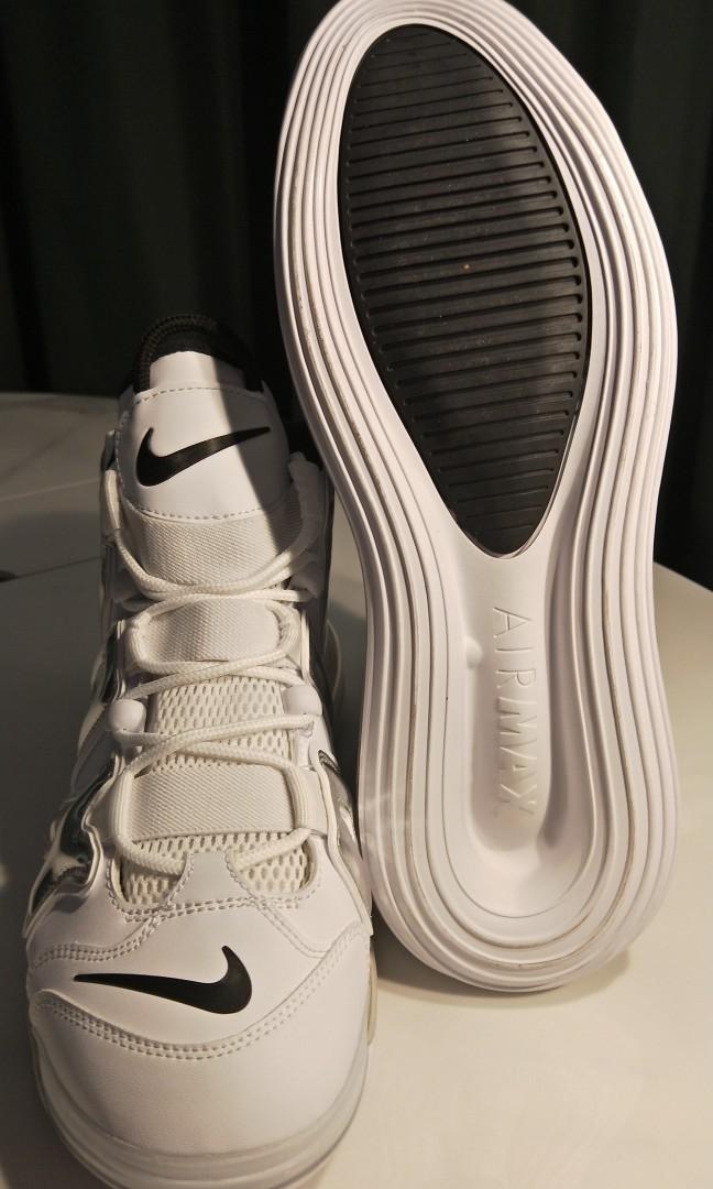 air more uptempo 720 white metallic silver