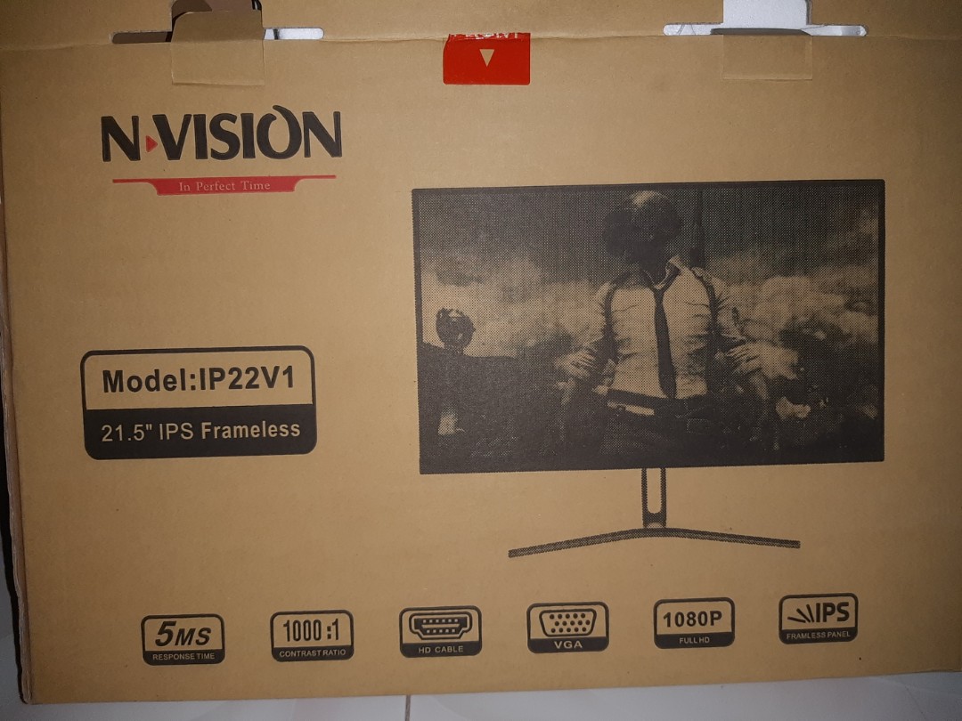 nvision ips monitor 21.5