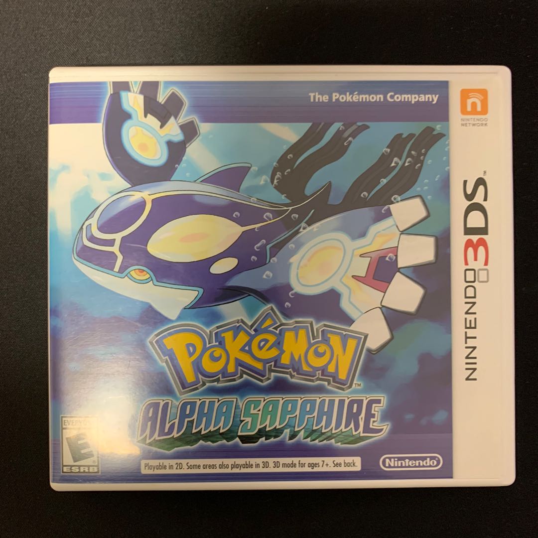 Pokemon Alpha Sapphire 3DS, Video Gaming, Video Games, Nintendo on Carousell