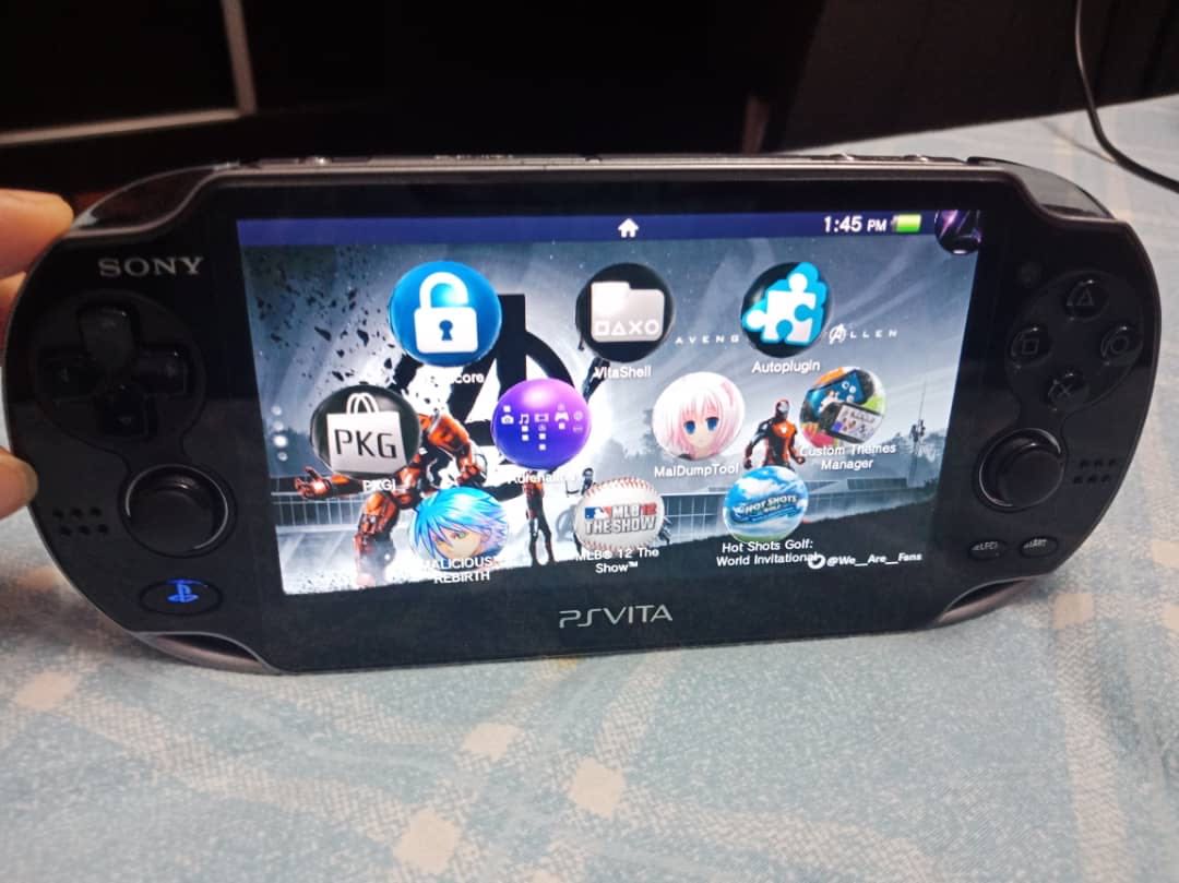 Ps Vita 1k OLED Henkaku Enso 3.65 jailbreak, Video Gaming, Video Games