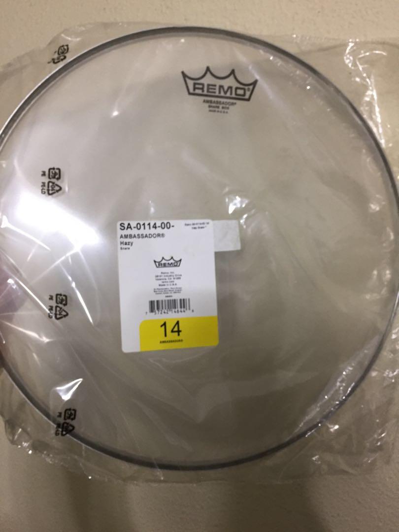 Remo hazy sales snare side