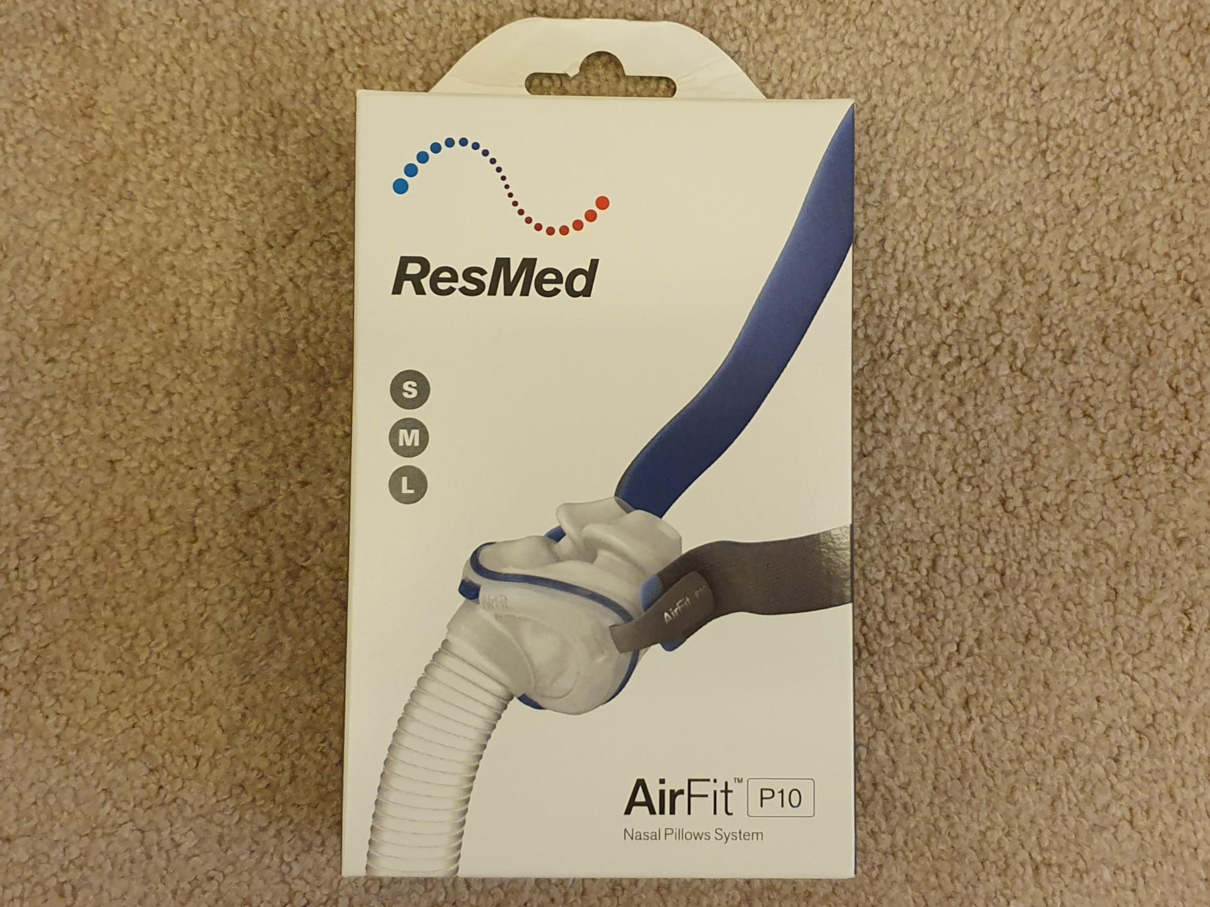 Resmed Airsense 10 with Nasal Pillows, Health & Nutrition, Assistive